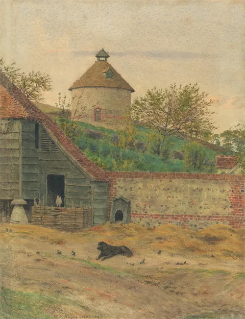 George Price Boyce, Dovecote at Streatley