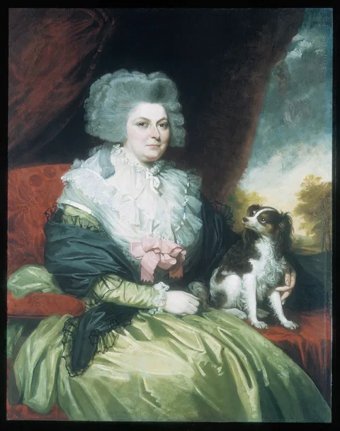Mather Brown, Lady with a Dog