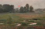 J. Ottis Adams, An August Sunset - Prairie Dell