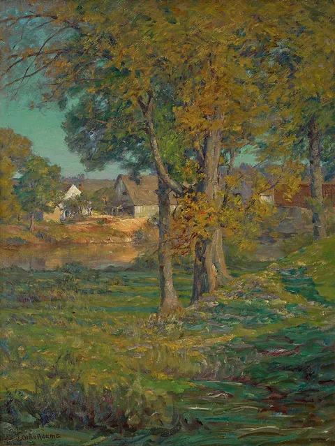 J. Ottis Adams, Thornberry's Pasture, Brooklyn, Indiana (An Indiana Farm)