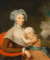 Ralph Earl, Martha Tennent Rogers (Mrs. David Rogers) and Her Son, probably Samuel Henry Rogers