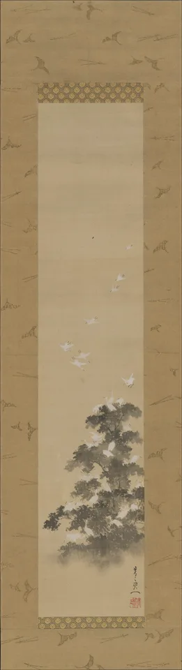 Suzuki Kiitsu, Egret