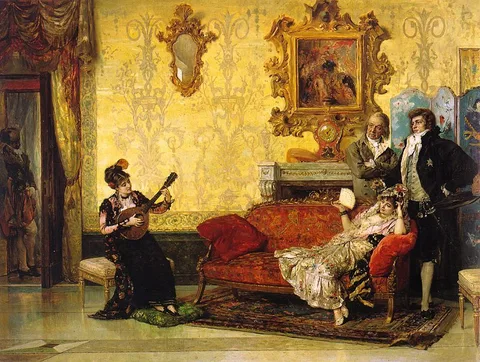 Vicente Palmaroli, The Concert