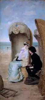 Vicente Palmaroli, The Confession