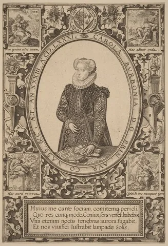 Hendrik Hondius I, Charlotte of Bourbon