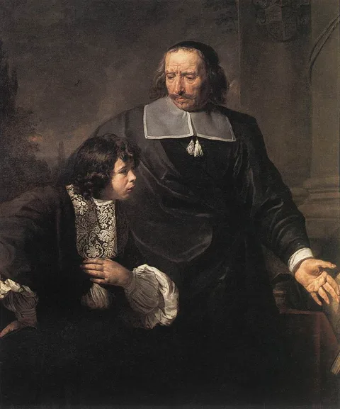 Claude Lefèbvre, A Teacher and his Pupil
