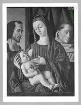Filippo Mazzola, Madonna with child and two Saints