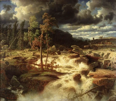 Marcus Larson, Waterfall in Småland