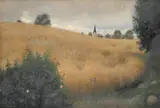 Fritz Syberg, A Rye Field near Svanninge