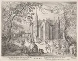 Hessel Gerritsz, Hyems - Activities on the Ice before Zuylen Castle