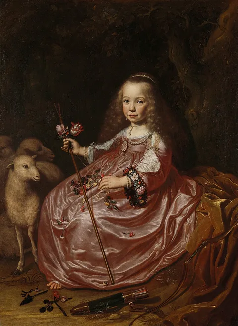 Dirck van Santvoort, Clara Alewijn (1635-74). Daughter of Abraham Alewijn and Geertruid Hooftman