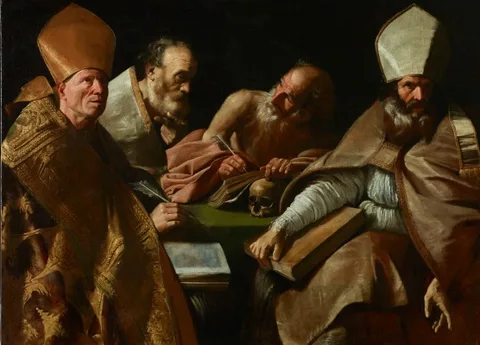 Luigi Primo, The four fathers of the Latin Church