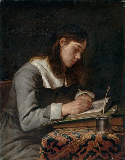 Jacob van Oost, Young Man Writing