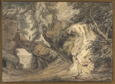 Abraham Genoels, Landscape with a Natural Arch