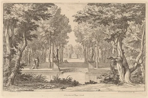 Abraham Genoels, The Two Statues