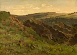Théodore Baron, Rocks by Night