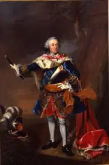 Johann Valentin Tischbein, Portrait of Willem IV van Oranje- Nassau (1711-1751)