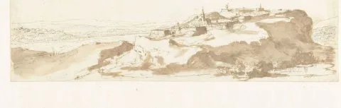 Jan Peeters the Elder, Gezicht op Le Mont Hulin