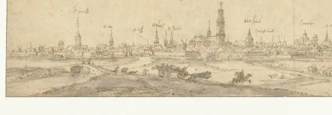 Jan Peeters the Elder, Gezicht op Utrecht