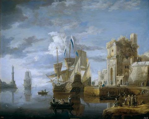 Jan Peeters the Elder, Port by the Sea