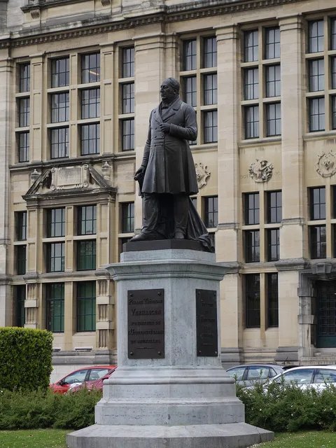 Guillaume Geefs, statue of Pierre-Théodore Verhaegen