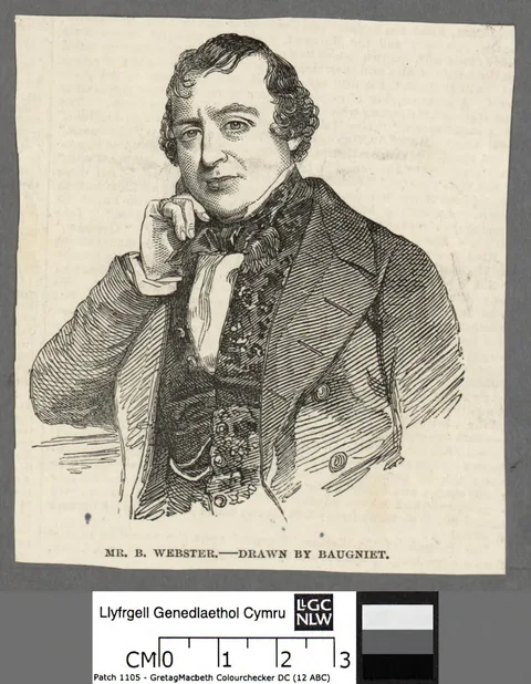 Charles Baugniet, B. Webster