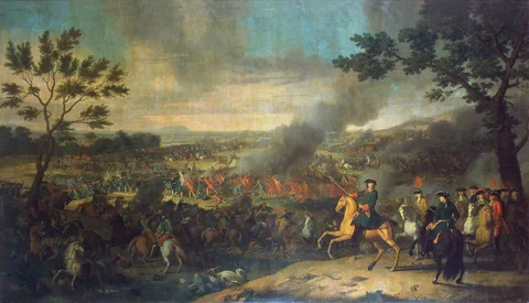 Louis Caravaque, Battle of Poltava