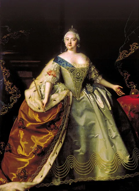 Louis Caravaque, Portrait of Elizabeth of Russia