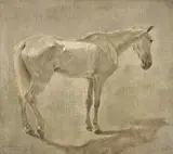Jean Delvin, The White Horse