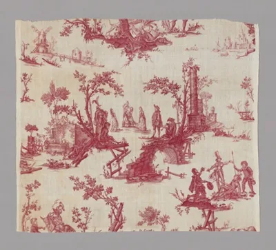 Jean-Jacques Lagrenée, Don Quichotte (Don Quixote) (Furnishing Fabric)