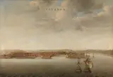 Johannes Vingboons, View of Cannanore on the Malabar Coast in India