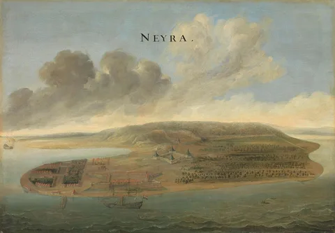 Johannes Vingboons, View of Banda, Southern Moluccas