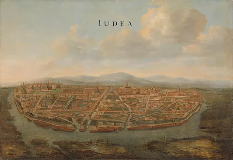 Johannes Vingboons, View of Iudea, the Capital of Siam