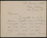 Philip Gilbert Hamerton, Brief aan Philip Zilcken