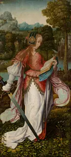 Master of Frankfurt, Saint Catherine