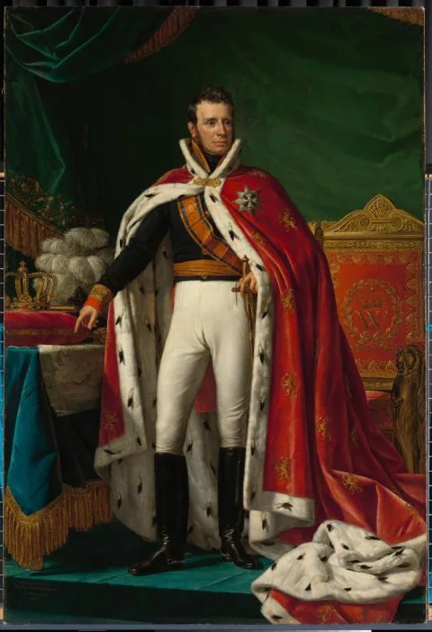 Joseph Paelinck, Portrait of William I, King of the Netherlands