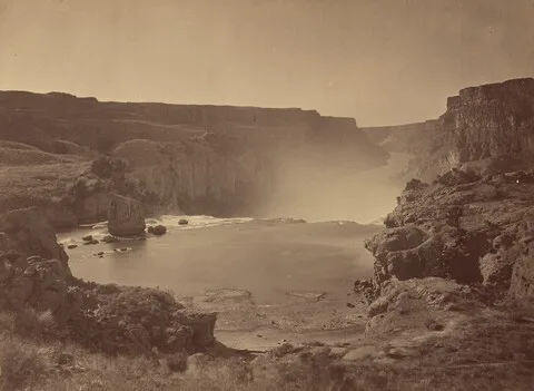 Timothy H. O'Sullivan, Shoshone Falls, Snake River, Idaho