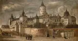 Govert Dircksz Camphuysen, Tre Kronor Castle, seen from the southwest