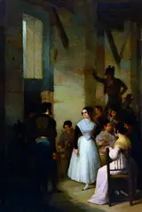 Joaquín Domínguez Bécquer, Indoor dance
