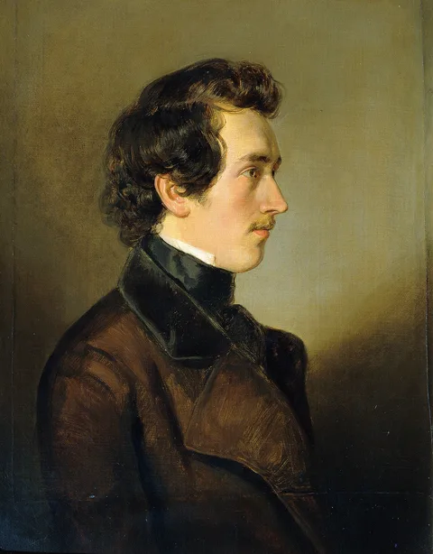 Georg Decker, The painter Leopold Brunner the Younger