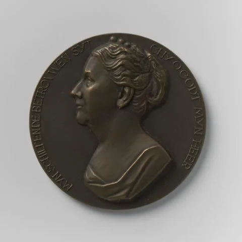 Mari Andriessen, Veertigjarig regeringsjubileum Koningin Wilhelmina (Vereniging voor Penningkunst 1938, eerste penning)