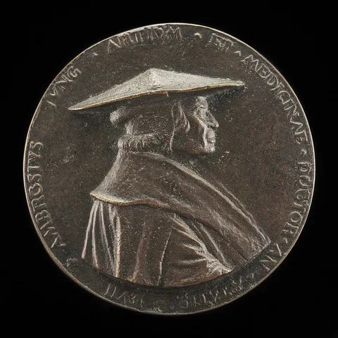 Christoph Weiditz the Elder, Ambrosius Jung, 1471-1548, City Physician of Augsburg [obverse]