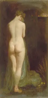 John Anster Fitzgerald, Study of a Nude Woman