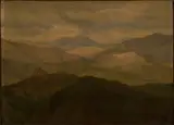 Ernst Meyer, Bjerglandskab ved Civitella