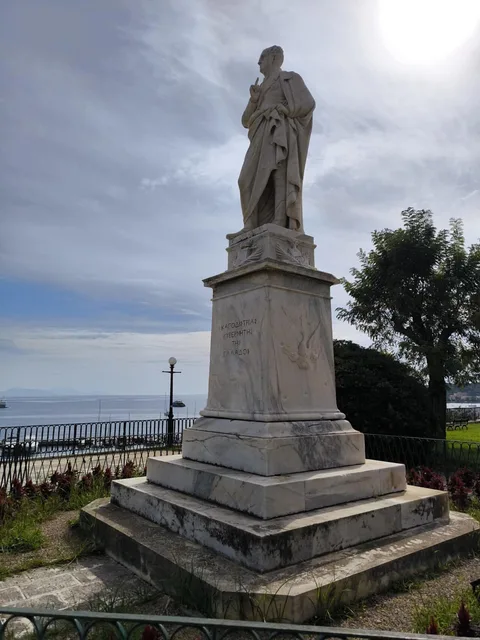 Leonidas Drosis, Statue of Ioannis Kapodistrias, Kerkyra