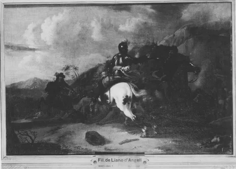 Filippo Napoletano, Equestrian fight