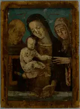 Girolamo del Pacchia, Mystic Marriage of Saint Catherine with Saint Bernardine