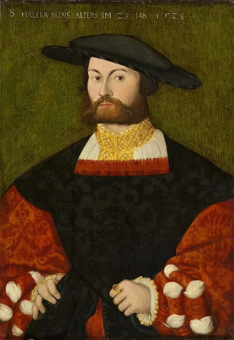 Hans Brosamer, Portrait of Sebald Haller von Hallerstein