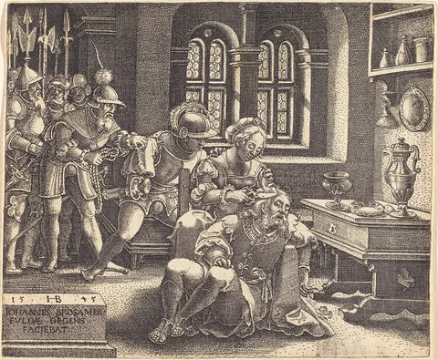 Hans Brosamer, Samson and Delilah