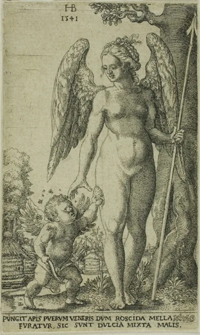 Hans Brosamer, Cupid Bringing and Honeycomb to Venus